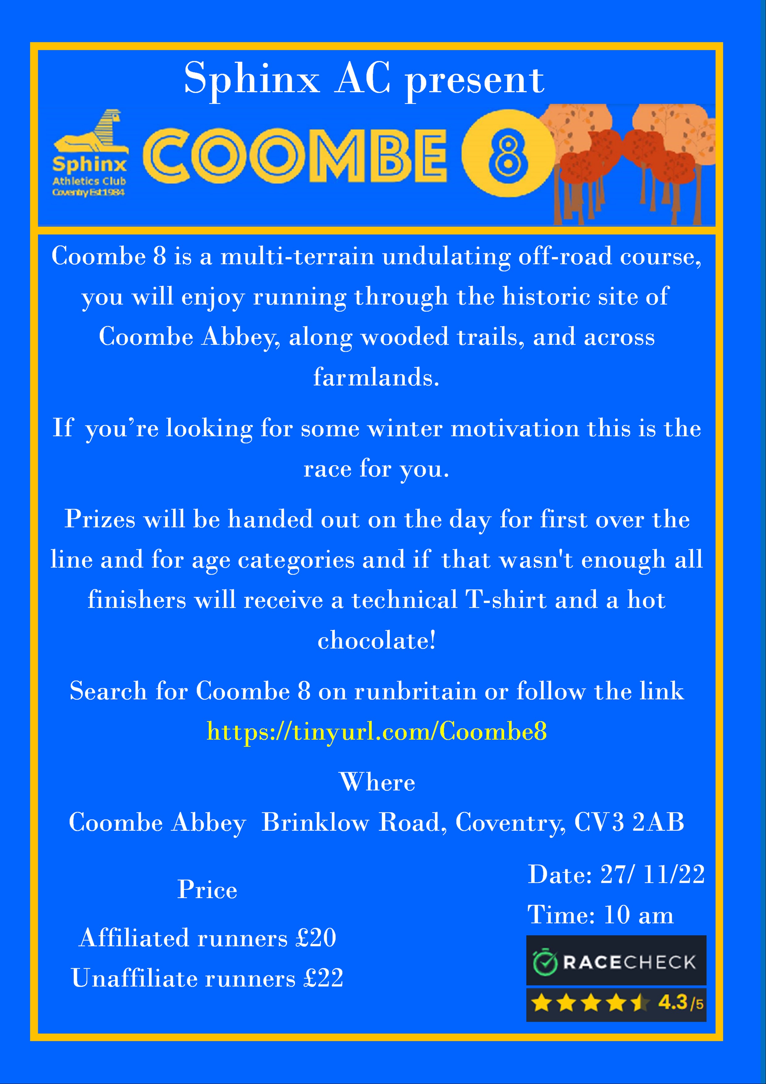 Coombe 8 Flyer